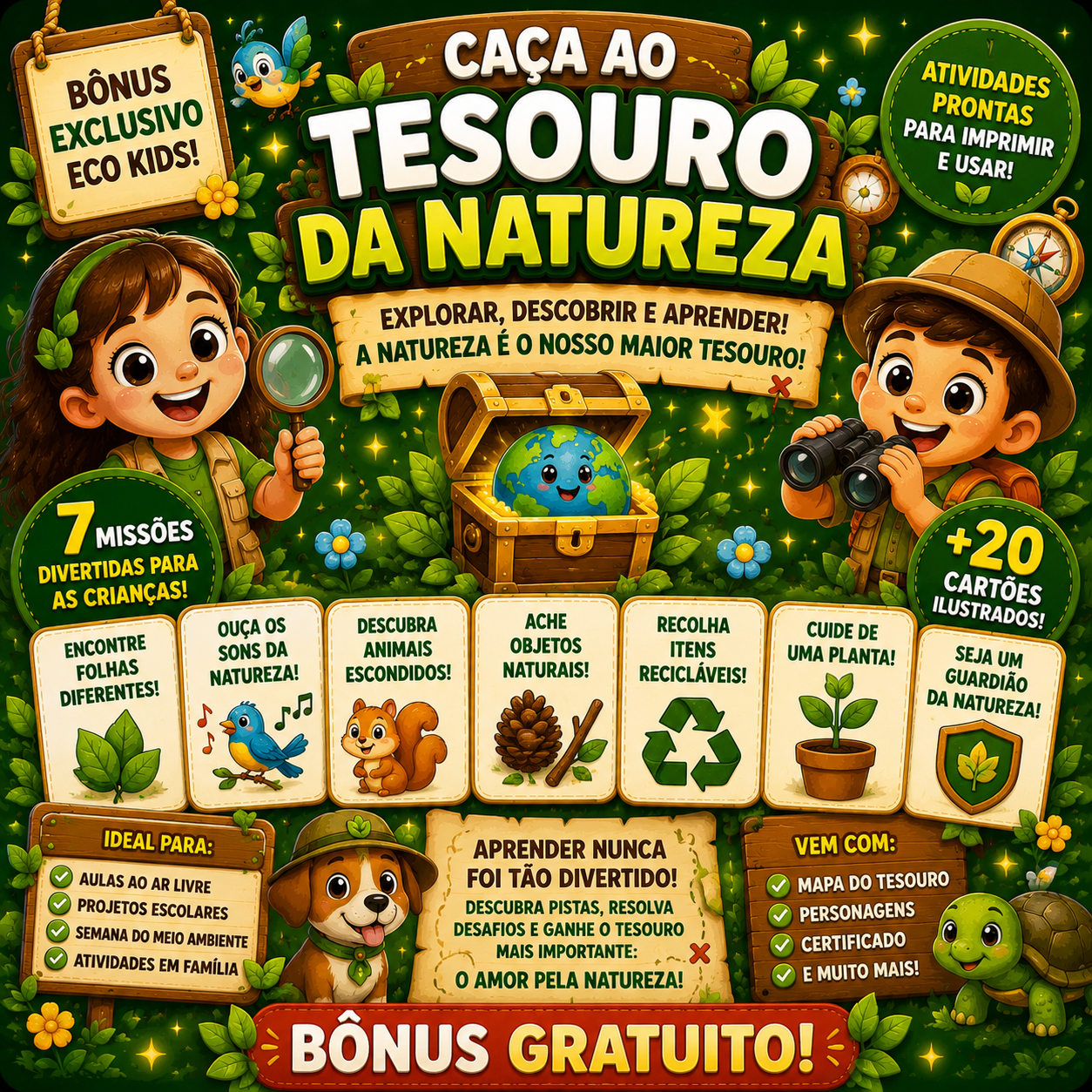 Caça ao Tesouro da Natureza